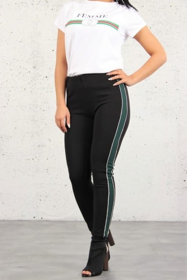 Legging à bandes